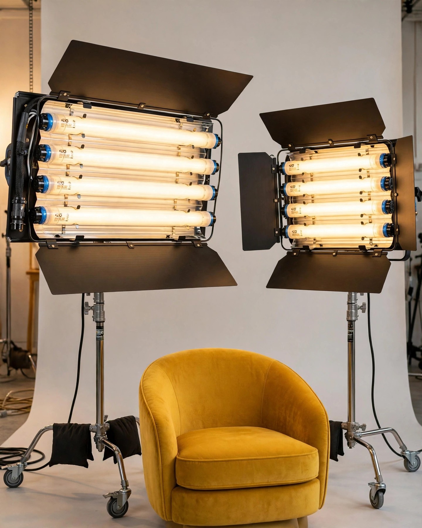 Luz Fluorescente · Planes de iluminación · Arttv Studios