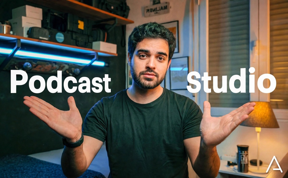 Podcast Studio: producción profesional de podcast en estudio, Arttv Studios Bogotá