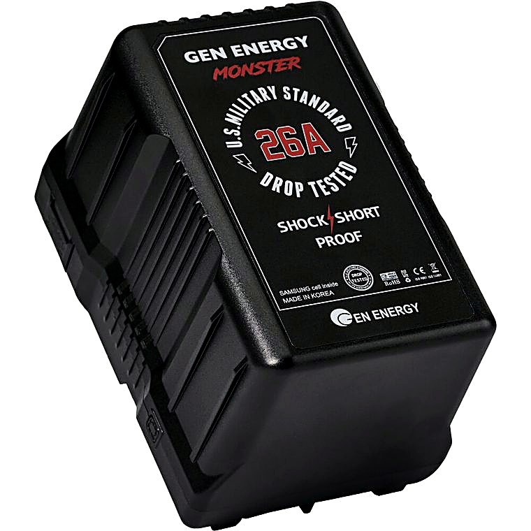 Batería GEN ENERGY Monster (390 Wh, 26 A) · Alquiler de equipos audiovisuales en Bogotá, Colombia · ARTTV Pro Rental