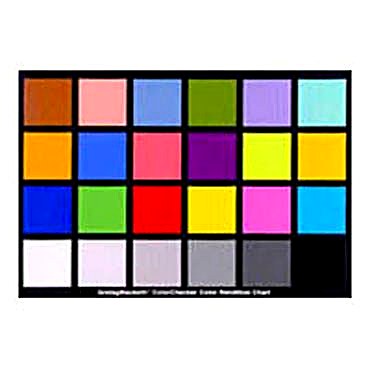Carta de color · Alquiler de equipos audiovisuales en Bogotá, Colombia · ARTTV Pro Rental