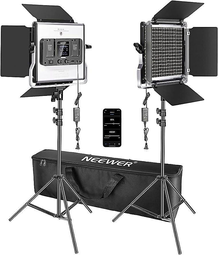 Kit de Panel de Luz LED Bicolor SNL660 · Alquiler de equipos audiovisuales en Bogotá, Colombia · ARTTV Pro Rental