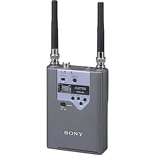 Micrófono inalámbrico de solapa diversificado Sony WRR-861 · Alquiler de equipos audiovisuales en Bogotá, Colombia · ARTTV Pro Rental