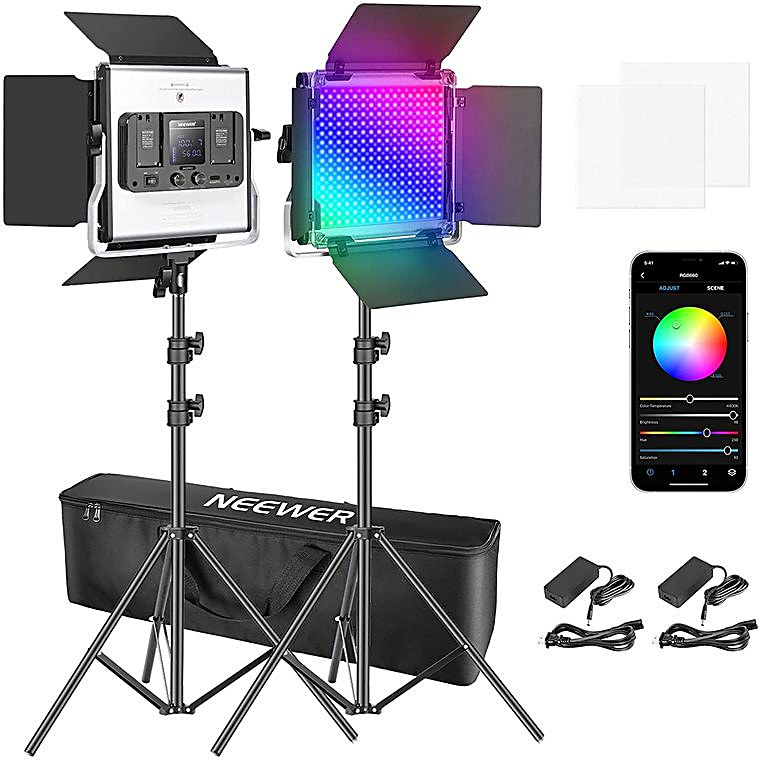 NEEWER RGB660 · Alquiler de equipos audiovisuales en Bogotá, Colombia · ARTTV Pro Rental