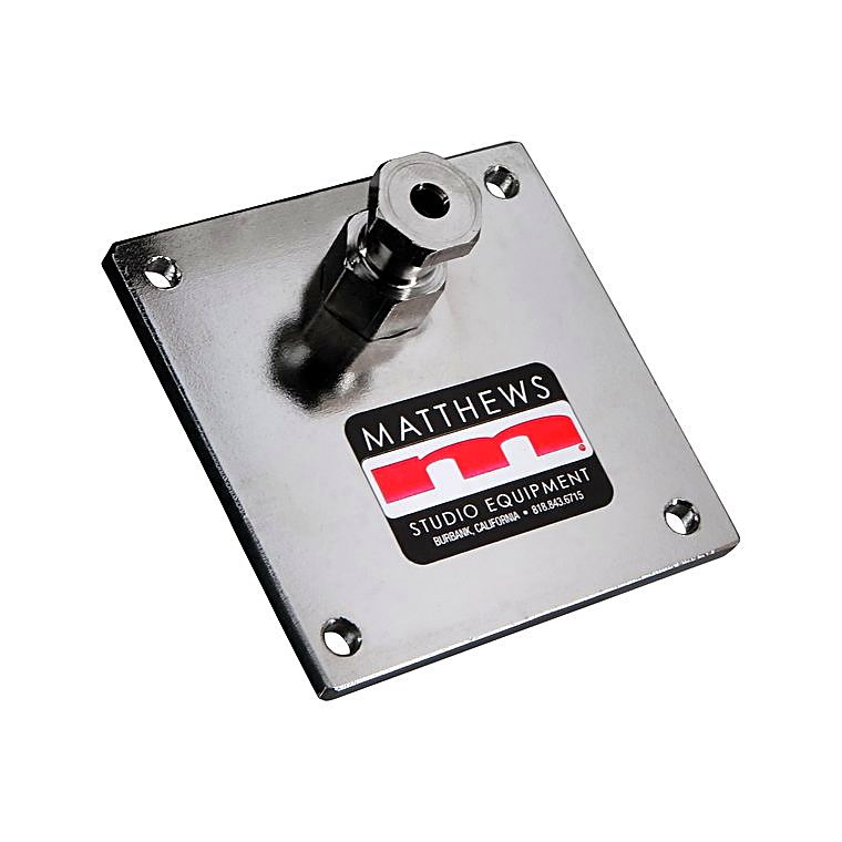 Placa de montaje Matthews con pasador a presión (3 x 3") · Alquiler de equipos audiovisuales en Bogotá, Colombia · ARTTV Pro Rental
