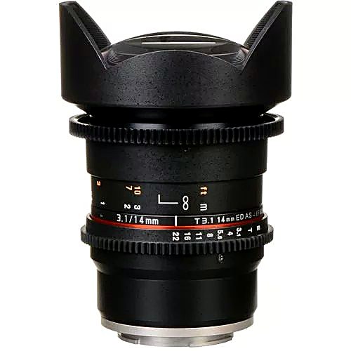 Samyang 14mm f3.1 ED AS IF UMC Sony E-Mount · Alquiler de equipos audiovisuales en Bogotá, Colombia · ARTTV Pro Rental