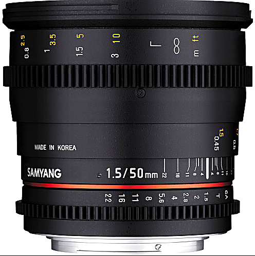 Samyang 50mm f1.5 AS UMC · Alquiler de equipos audiovisuales en Bogotá, Colombia · ARTTV Pro Rental