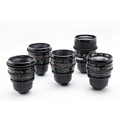 Set de Optica Carl Zeiss Super Speed · Alquiler de equipos audiovisuales en Bogotá, Colombia · ARTTV Pro Rental