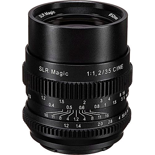SLR Magic Cine 35 mm f/1,2 FE · Alquiler de equipos audiovisuales en Bogotá, Colombia · ARTTV Pro Rental