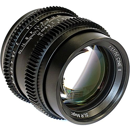 SLR Magic Cine II 50mm f/1.1 Lens · Alquiler de equipos audiovisuales en Bogotá, Colombia · ARTTV Pro Rental