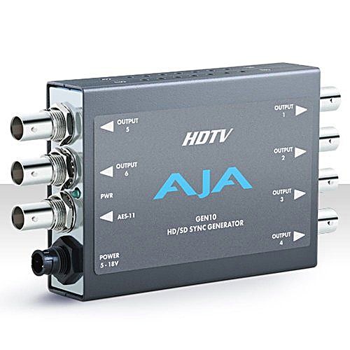Tarjeta AJA Gen10 HD/SD Sync Generator · Alquiler de equipos audiovisuales en Bogotá, Colombia · ARTTV Pro Rental