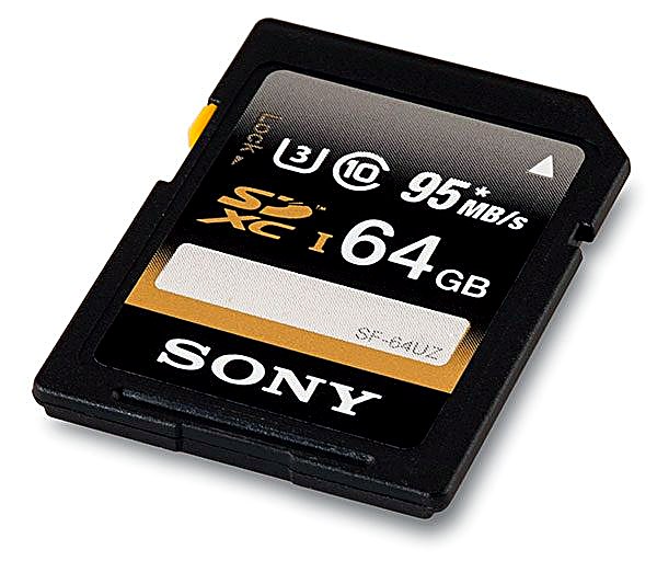 Tarjeta SD Sony 64GB · Alquiler de equipos audiovisuales en Bogotá, Colombia · ARTTV Pro Rental